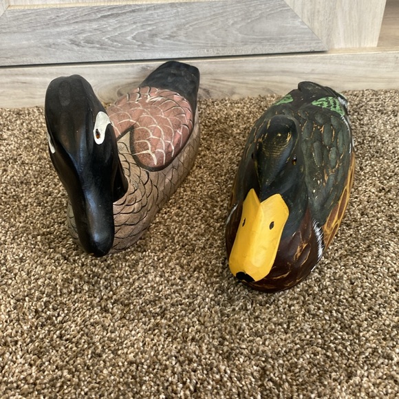 Pair Vintage Decoy duck hand carved Heritage mint - Picture 5 of 10